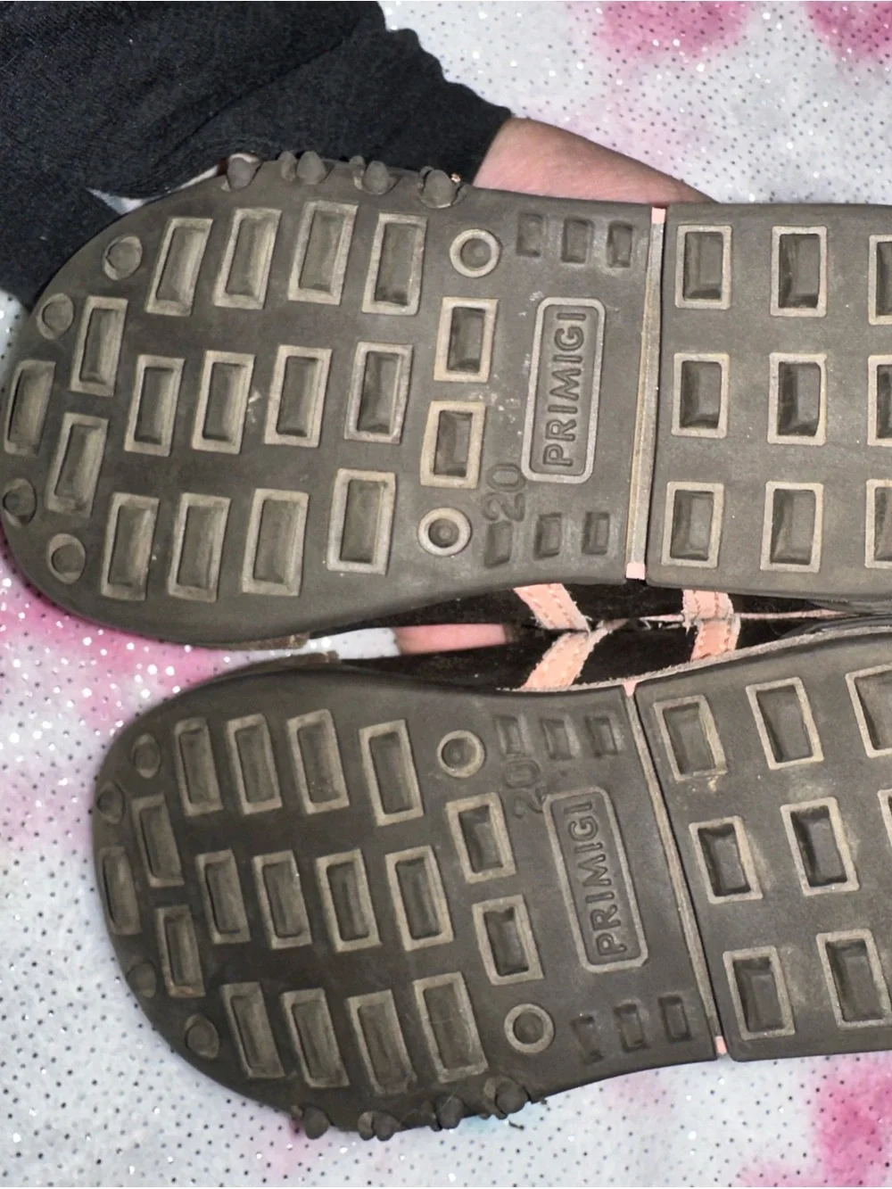 Lot of 4 toddler shoes size 4, 5, 6.